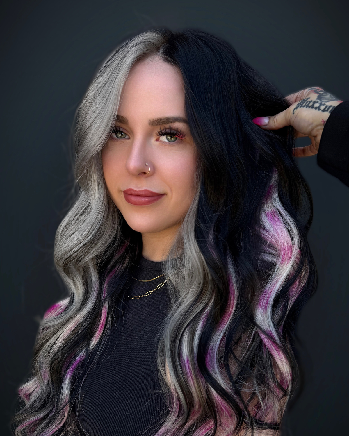 Custom hair color transformation at Divinity Beauty Lounge Gilbert AZ