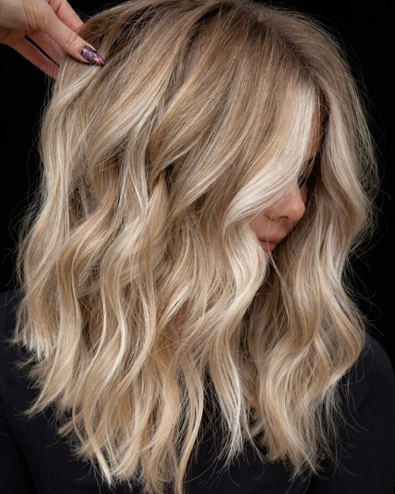 Custom haircut and style by Divinity Beauty Lounge Gilbert AZ