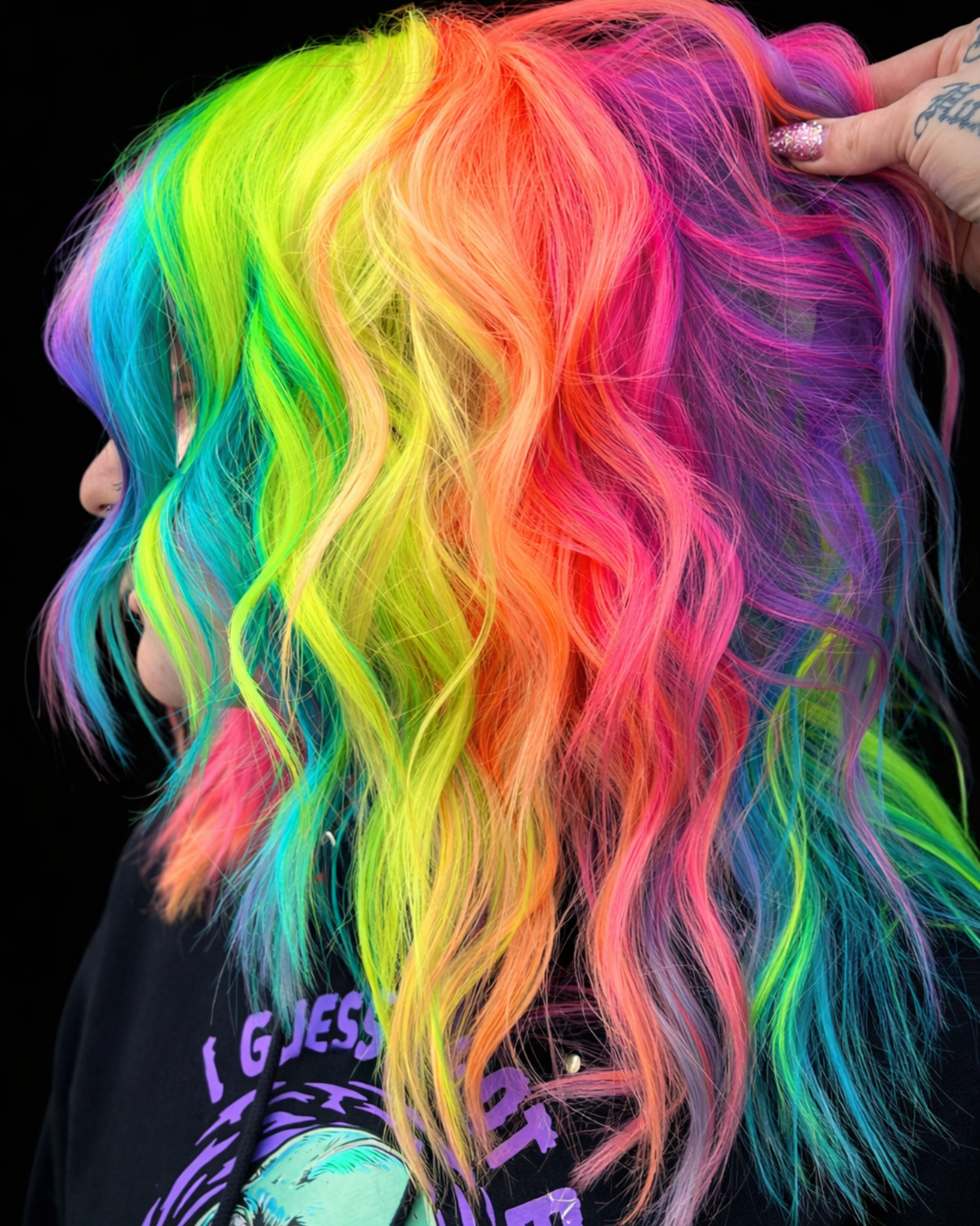 Hair color and finish by Divinity Beauty Lounge Gilbert AZ