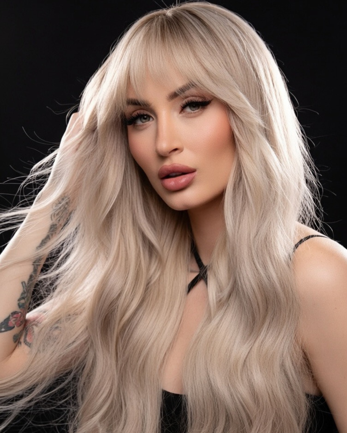 Custom blonde finish by Divinity Beauty Lounge Gilbert AZ